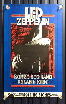 Rare Vintage Original Led Zeppelin Concert Poster