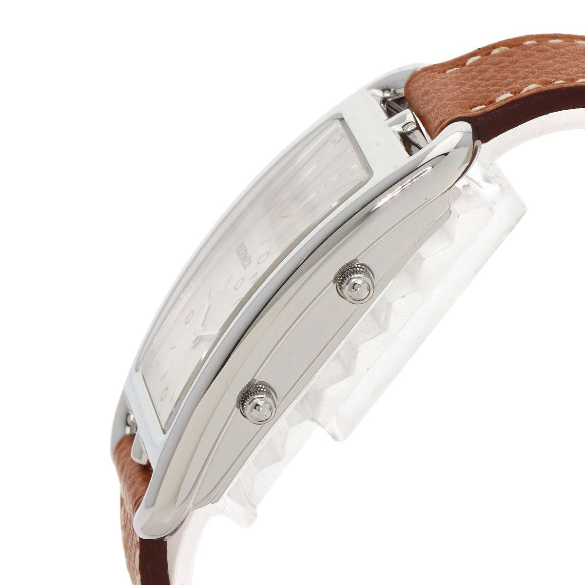 Hermes Cape Cod Duzon Watches Cc3.510 Stainless Steel/Leather