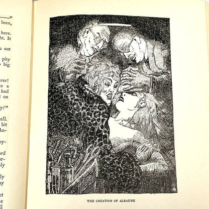 Alraune By Hanns Heinz Ewers, 1St English 1929 Illustrated Mahlon Blaine, Gothic