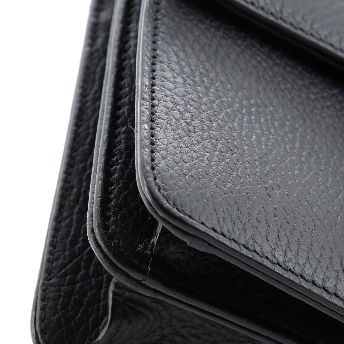 Gucci Interlocking Shoulder Bag Leather Small