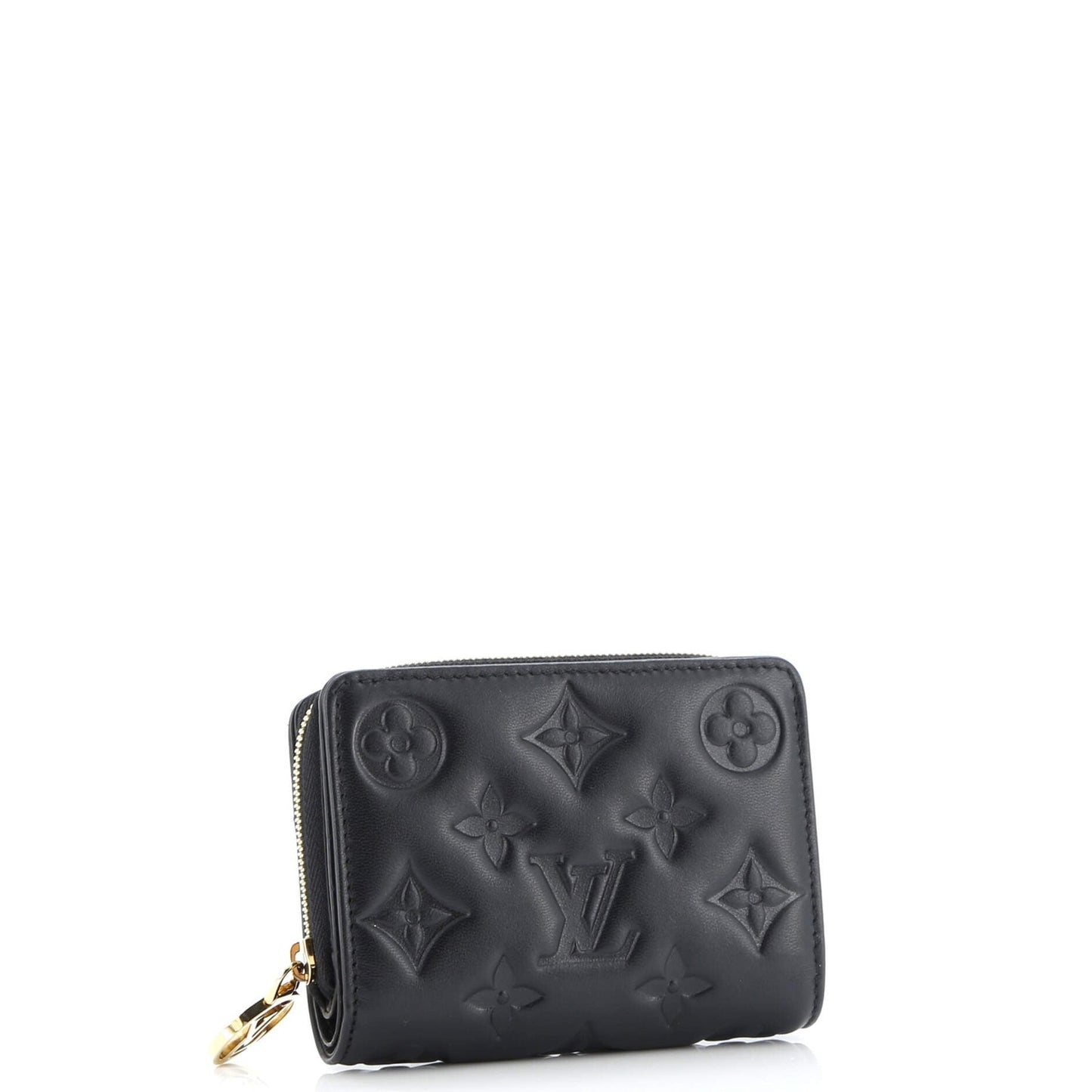 Louis Vuitton Lou Wallet Monogram Embossed Lambskin