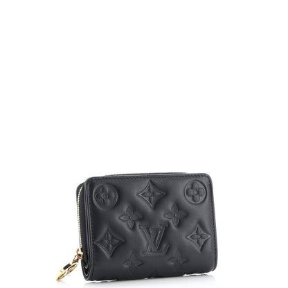 Louis Vuitton Lou Wallet Monogram Embossed Lambskin