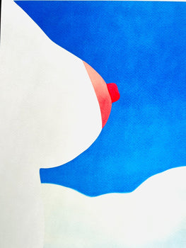 Tom Wesselmann Lithograph Coa Signed Op Numbered, Pencil