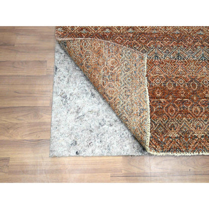 2'7"X10' Red Kohinoor Herat Pattern Soft Wool Hand Knotted Runner Rug