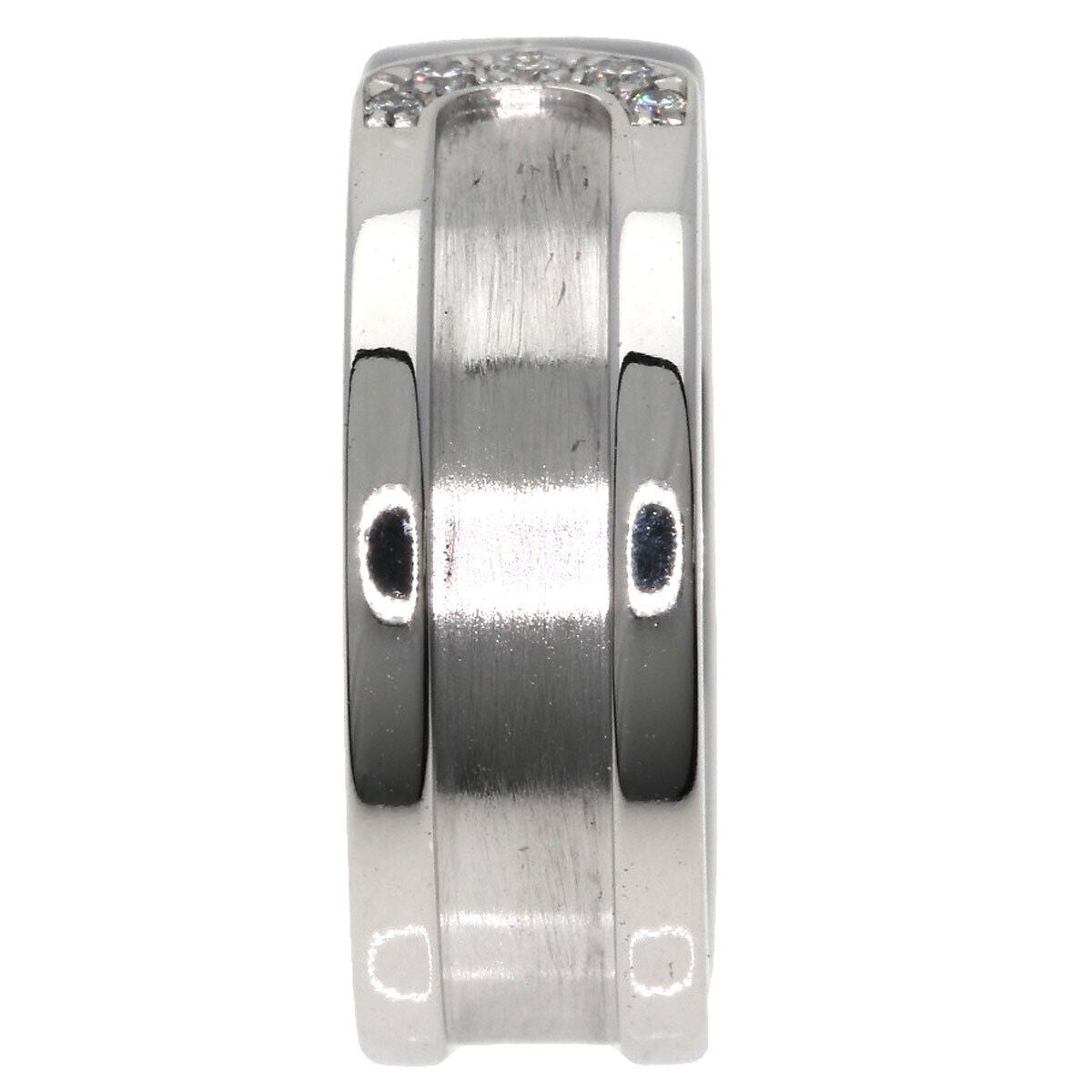 Cartier Ring C2 Ring Diamond #49 K18 White Gold