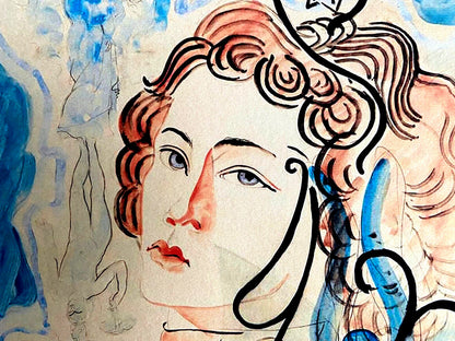 Francis Picabia Lithograph Coa Stamped Numbered Signed 175 Ex