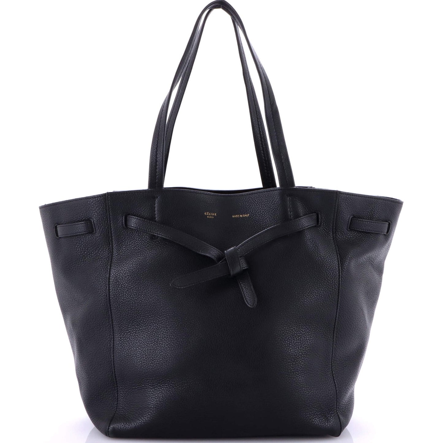 Celine Phantom Tie Cabas Tote Leather Medium