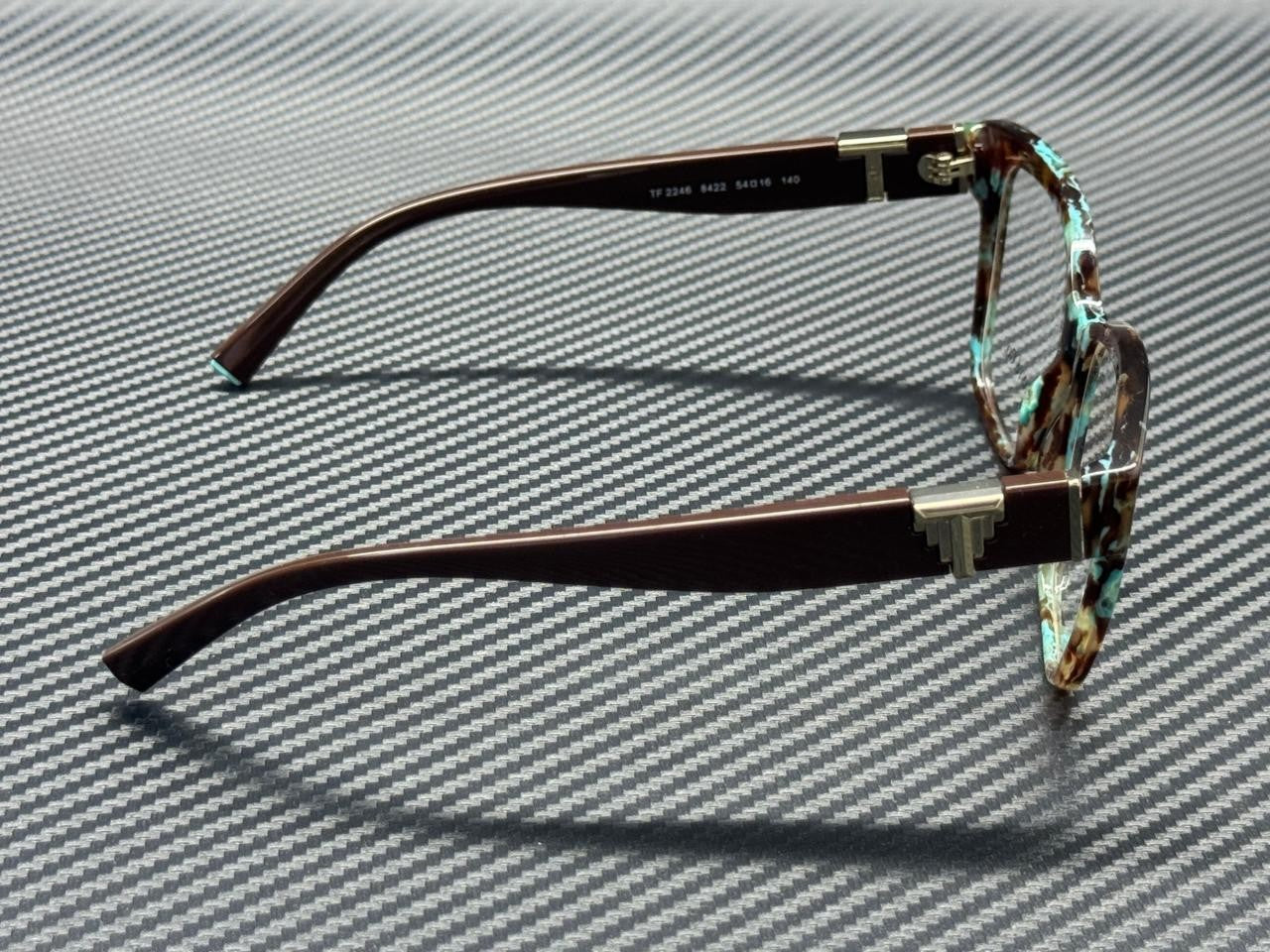 TIFFANY TF2246 8422 Havana Tiffany Blue Women's 54 mm Eyeglasses