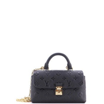 Louis Vuitton Madeleine Handbag Monogram Empreinte Leather Nano