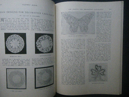 Harper'S Bazar Magazine - November 1900 - Antique