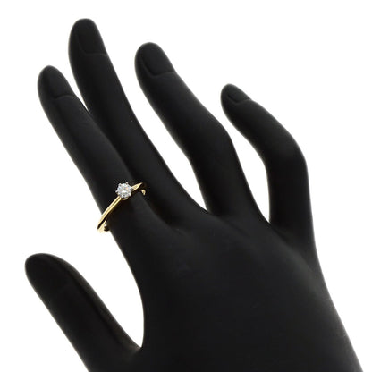 Tiffany&Co.   Ring Solitaire Diamond K18 Yellow