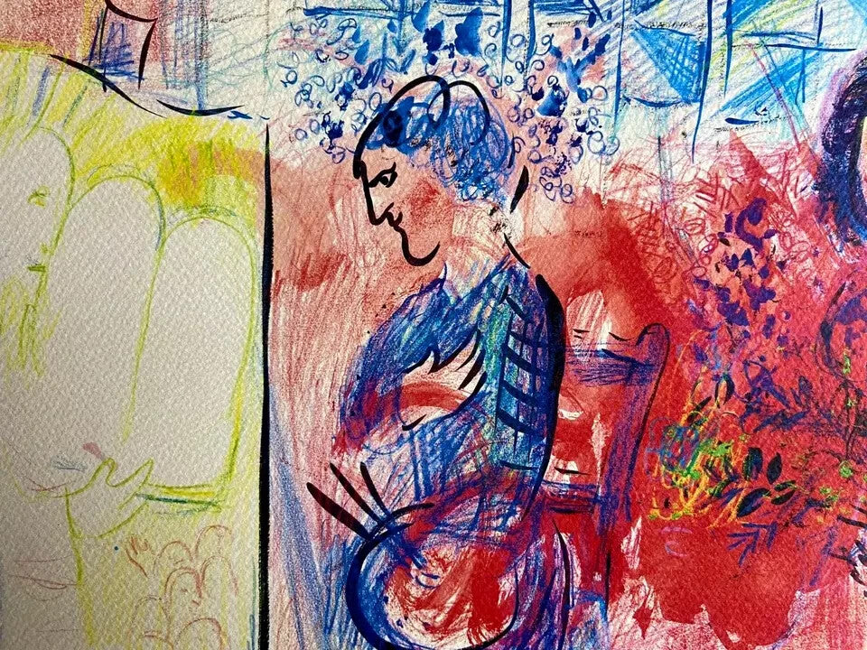 Marc Chagall Lithograph Coa