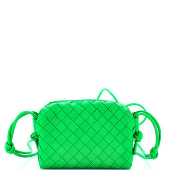 Bottega Veneta Loop Crossbody Bag Intrecciato Nappa Mini