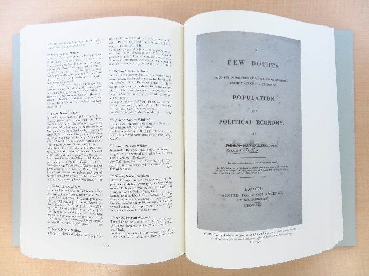 ?Catalogue Of The Library Of Piero Sraffa?, Edited By Giancarlo De Vivo, 2014