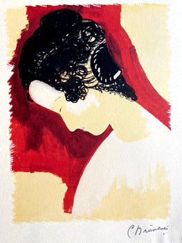 Constantin Brancusi Lithograph Museo Centre Pompidou Signed Op Published