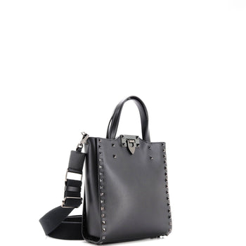 Valentino Garavani Rockstud Alcove Tote Leather Medium