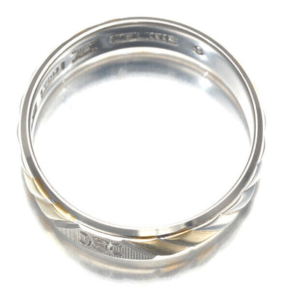 CELINE Ring Macadam US5 850 Platinum/18K 750