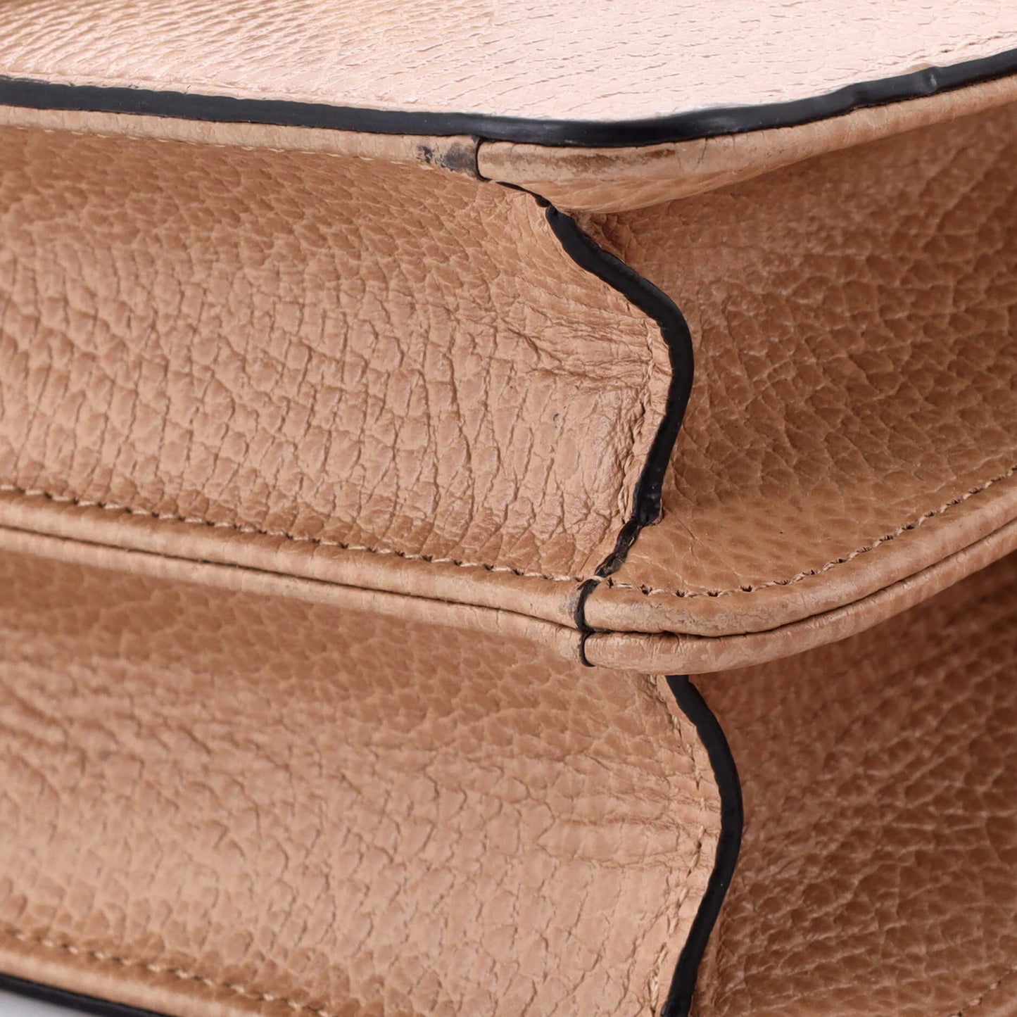 Gucci Interlocking Shoulder Bag Leather Small