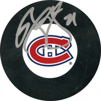 Brian Gionta Autographed Puck (Jsa)