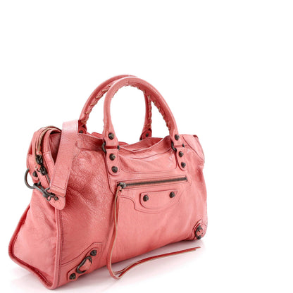 Balenciaga City Classic Studs Bag Leather Medium