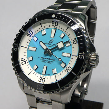Breitling Superocean Automatic 44 A17376211L2A1 Blue Men'S Used Watch #61016