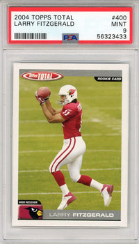 Larry Fitzgerald 2004 Topps Total Rookie Card