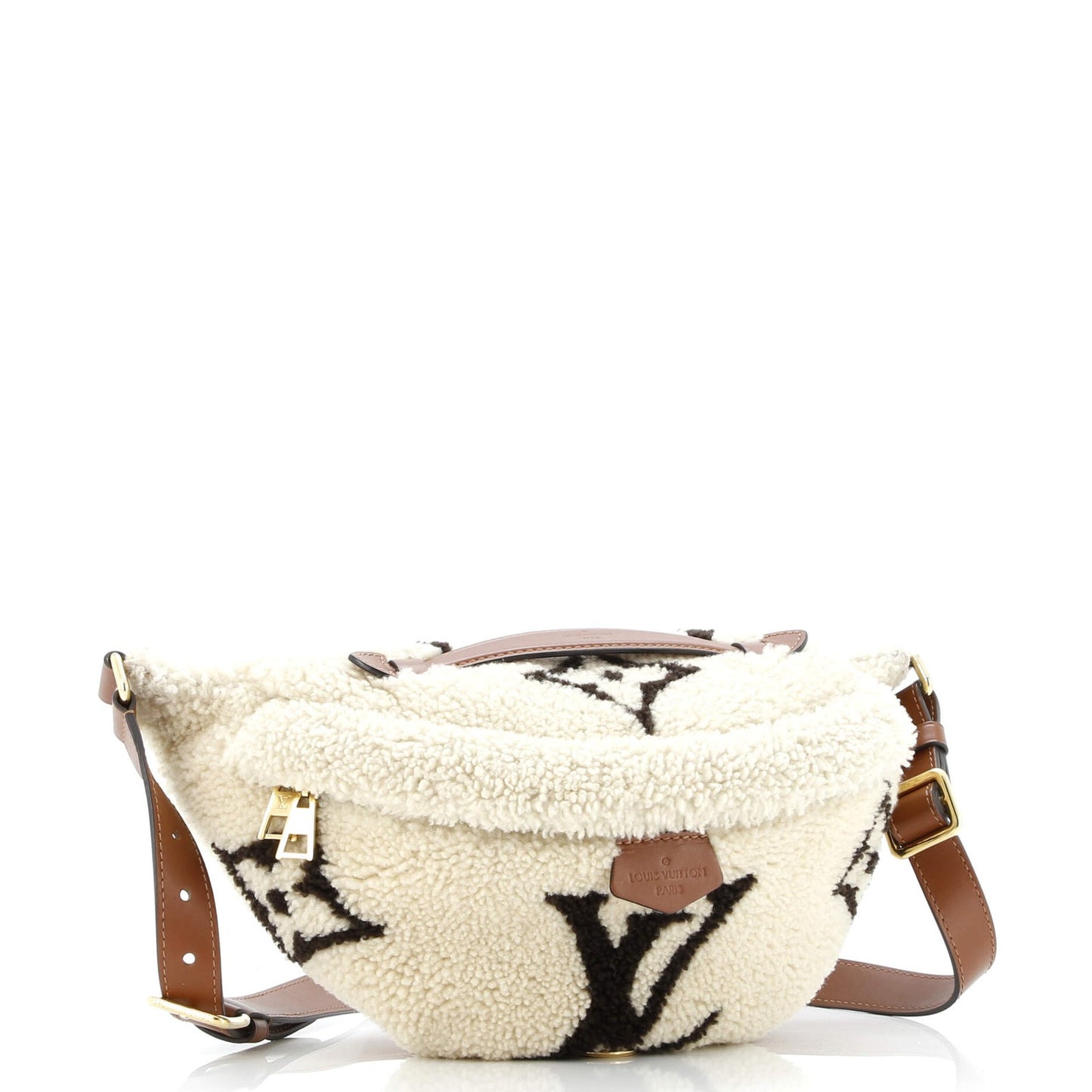 Louis Vuitton Bum Bag Monogram Giant Teddy Fleece