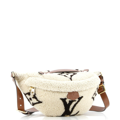 Louis Vuitton Bum Bag Monogram Giant Teddy Fleece