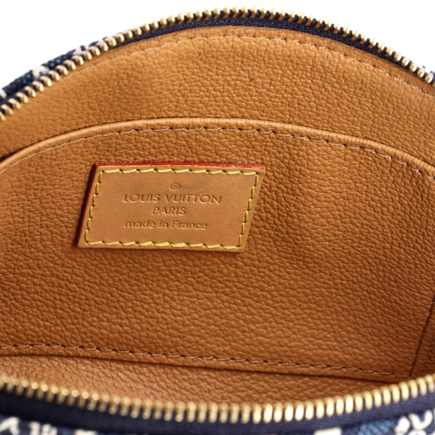 Louis Vuitton Cosmetic Pouch Limited Edition Since 1854 Monogram Jacquard