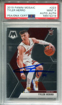 Tyler Herro 2019 Panini Mosaic #223 Psa Mint