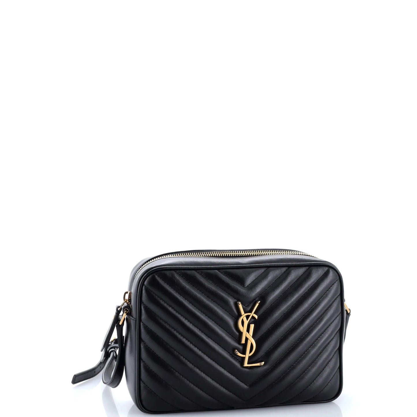 Saint Laurent Lou Camera Bag Matelasse Chevron Leather Small