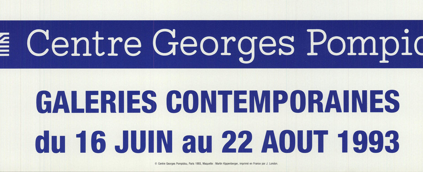 Martin Kippenberger Application For A Retrospective By Roberto Ohrt