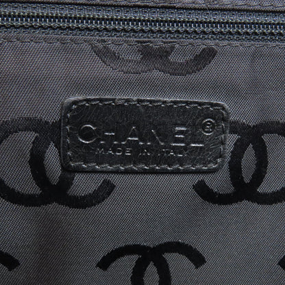 Skin CHANEL Chain tote Bag Grained Calfskin
