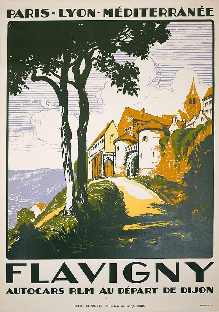 Medieval To Castles Plm Lacaze Julien Autocars Flavigny 1927