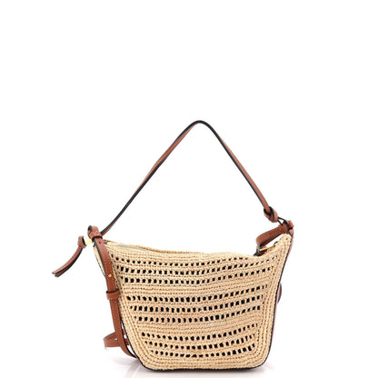 Loewe Hammock Hobo Raffia Mini
