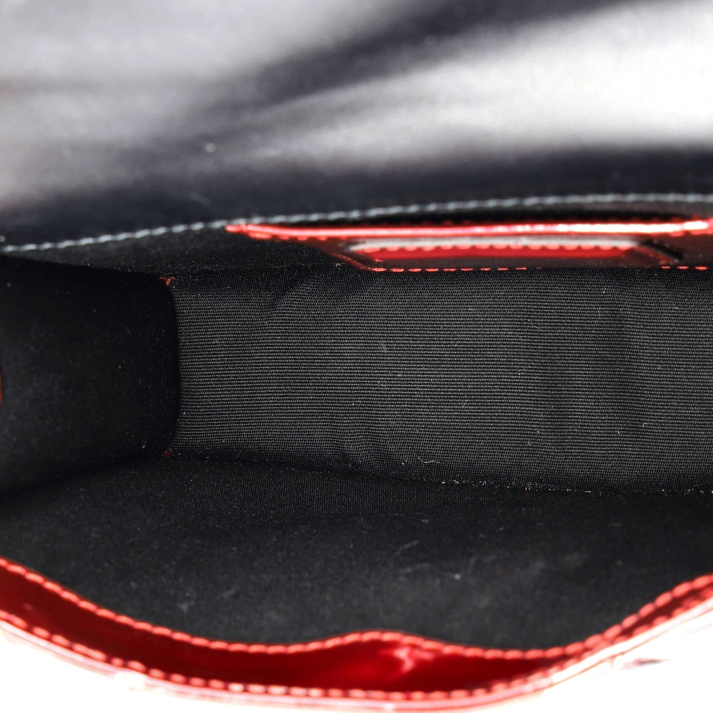 Bvlgari Serpenti Forever Square Shoulder Bag Metallic Leather Small