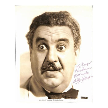 Billy Gilbert Actor/Comedian D.1971 Signed/Auto 8X10 B&W Photo Jsa 187819
