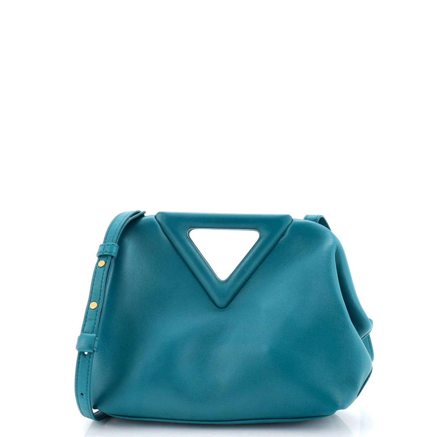 Bottega Veneta Point Shoulder Bag Leather Small