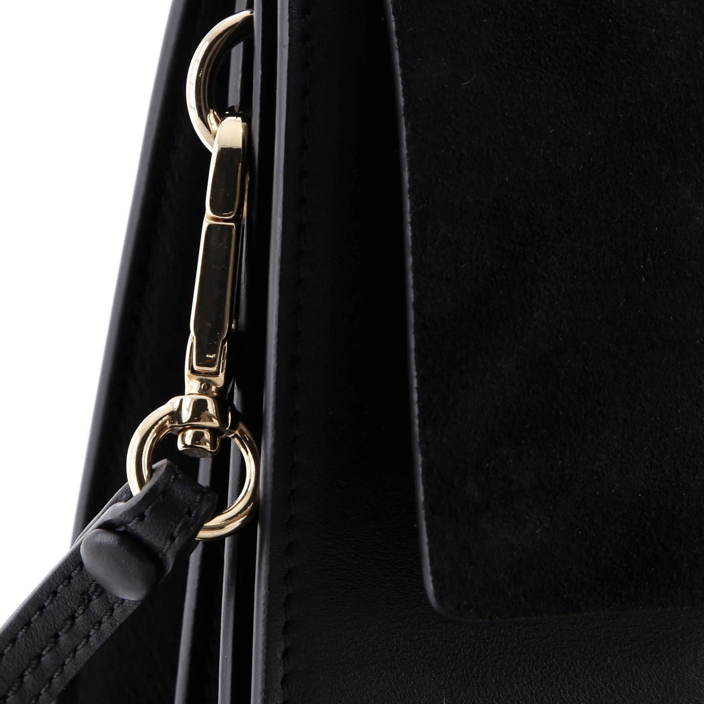 Chloe Faye Shoulder Bag Leather And Suede Medium