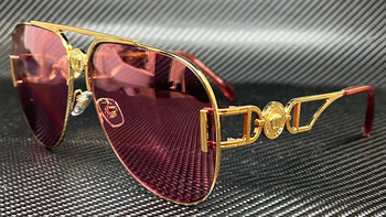 VERSACE VE2255 1002A4 Gold Pink Mirror Unisex 63