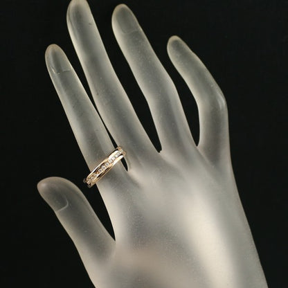 Bvlgari Ring Diamond B - Zero1 Xs Full Eternity Eu51 18K 750 Rose Gold