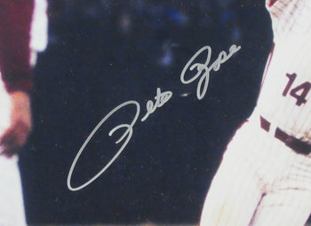 Pete Rose Signed 16X20 Photo Philadelphia