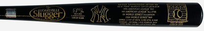 Derek Sanderson Jeter Unsigned Louisville Slugger Laser Engraved Stat Bat 1690/1
