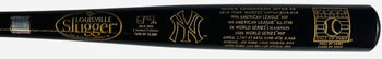 Derek Sanderson Jeter Unsigned Louisville Slugger Laser Engraved Stat Bat 1690/1