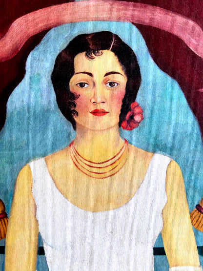 Frida Kahlo Lithograph Certified Signed Numbered By Hand