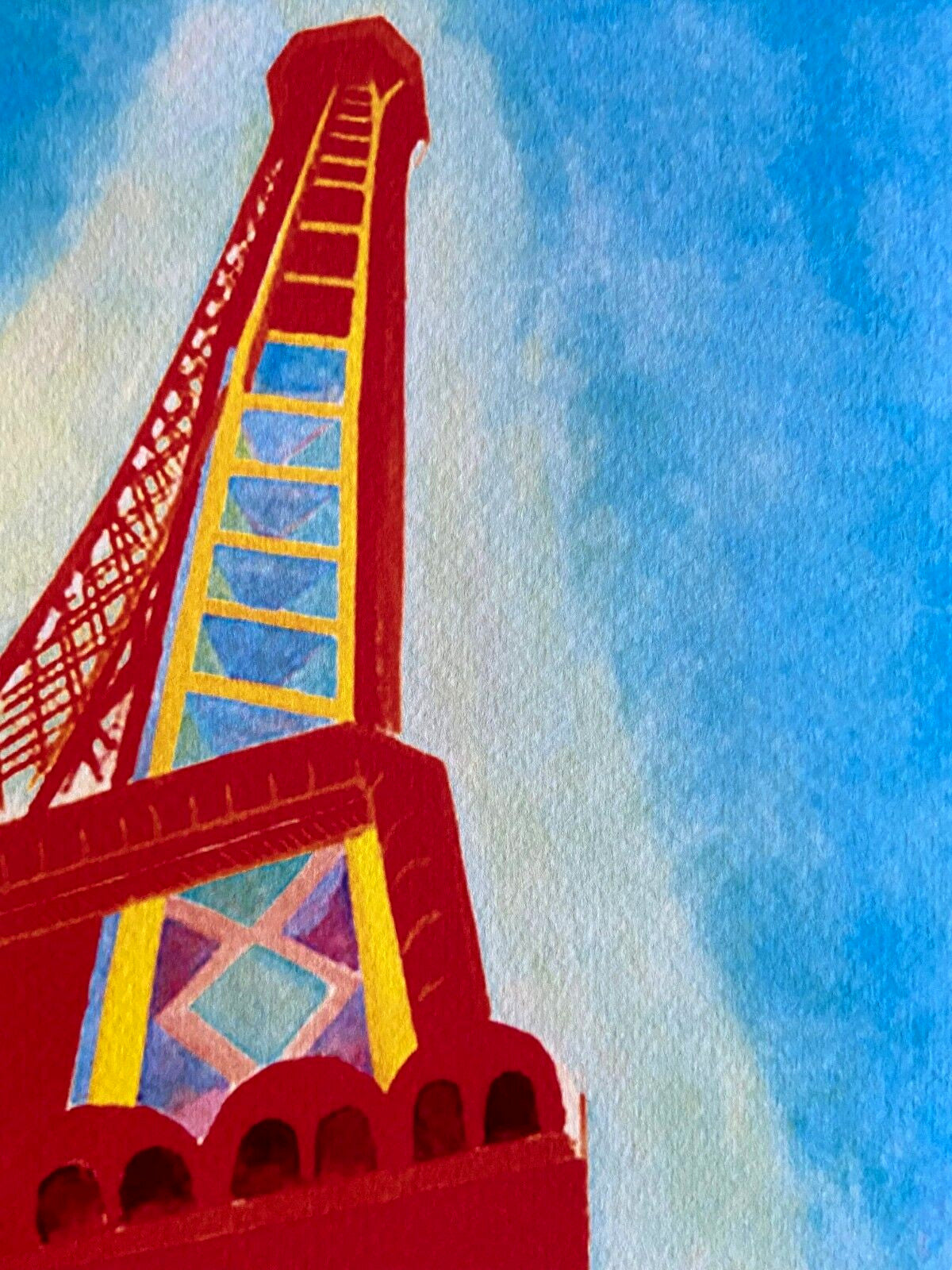 Robert Delaunay Lithograph Coa Numbered Signed Op Stamped Sonia