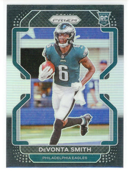 Devonta Smith 2021 Panini Chronicles Prizm Black Rookie Card #Pb-8