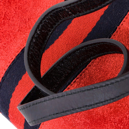 Gucci Ophidia Dome Shoulder Bag Suede Small