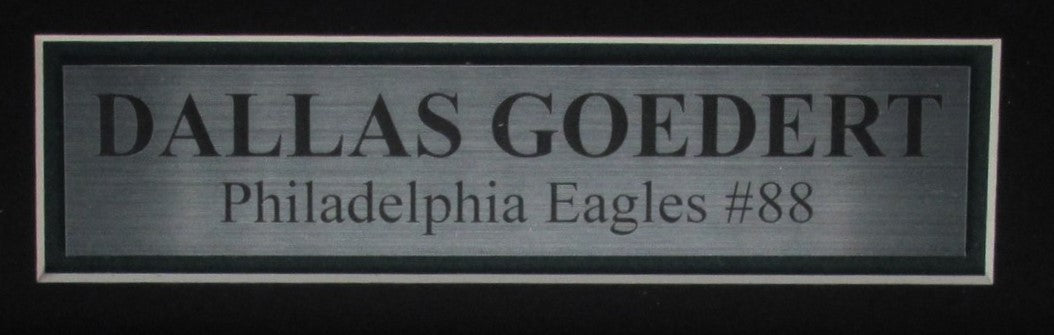 Dallas Goedert Signed Football Jersey