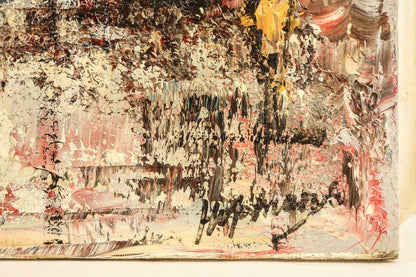 Hopmans (Netherlands) Original Oil Painting "Arc De Triomphe, Paris" Signed F20